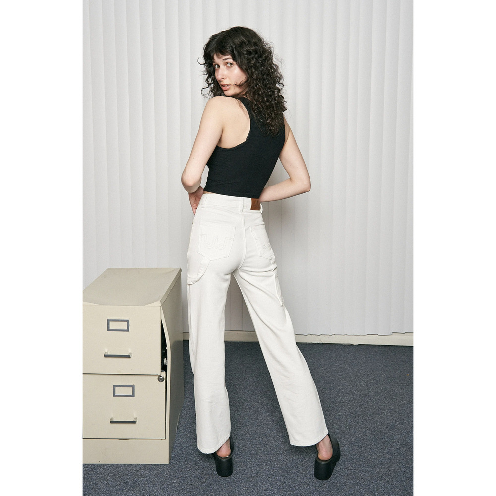 FBC White Tall Farm Nap Jeans